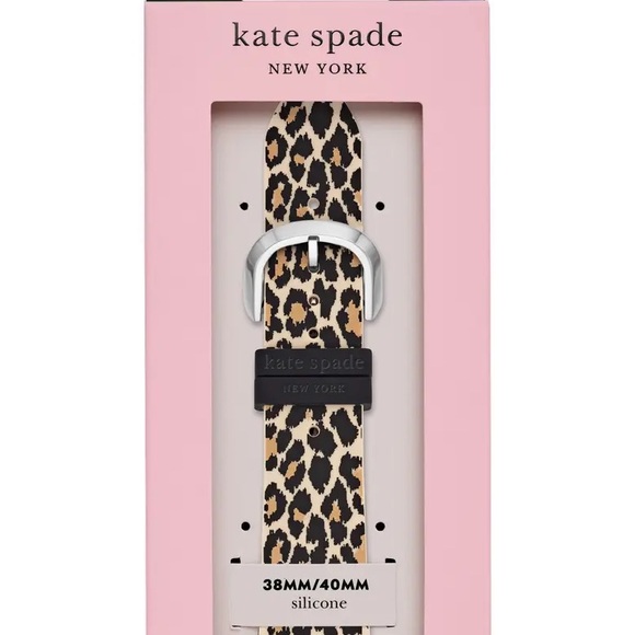 kate spade Accessories - Kate Spade Cheetah Print Apple Watch Band